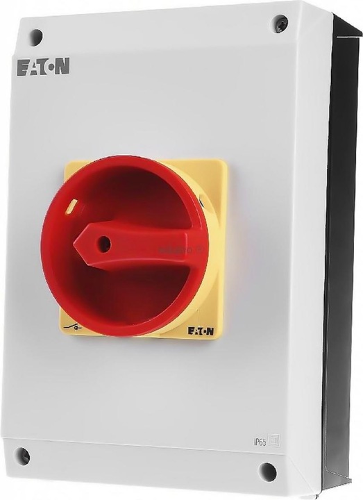Actual product image Eaton Safety switch 3 pole + N, 63 A P3, Red