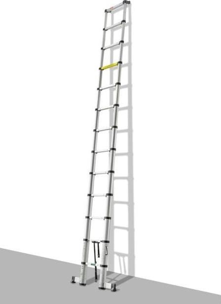 Produktbild technocraft Sicherheits Teleskop-Anstellleiter (Anlegeleiter, 374 cm)
