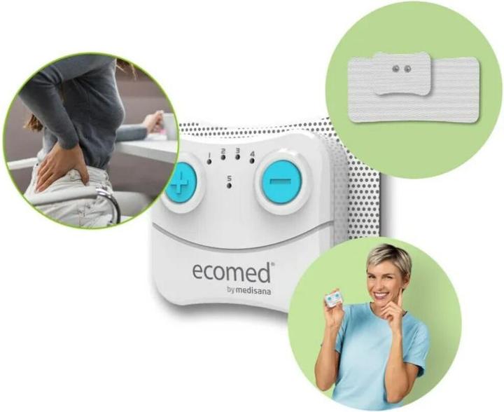 Produktbild Medisana Schnurloses TENS-Schmerztherapiegerät Ecomed by TT-10E