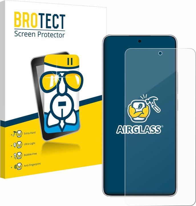 Actual product image BROTECT Protective glass screen protector clear (1 pcs., Xiaomi Redmi Note 14)