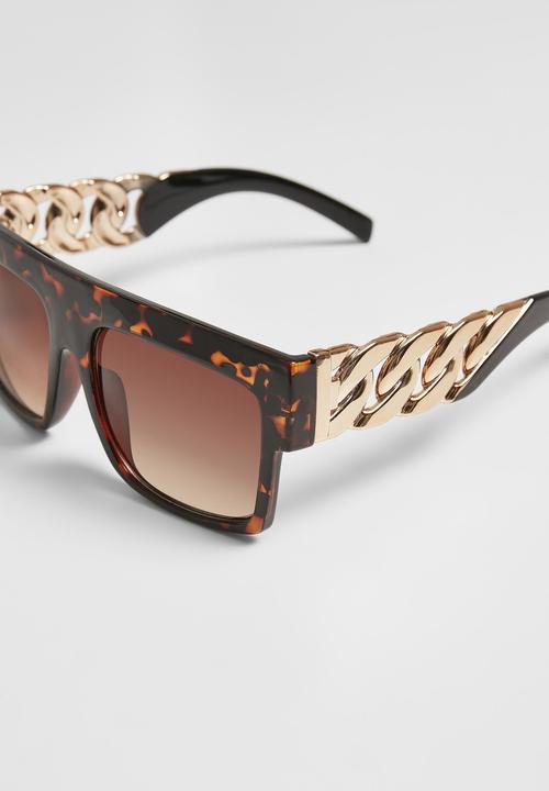 Produktbild Urban Classics Sunglasses Zakynthos with Chain