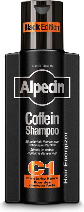 Actual product image Alpecin Caffeine Shampoo C1 Black Edition (Liquid shampoo, 250 ml)