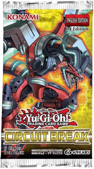 Actual product image Yu-Gi-Oh Circuit Break Booster - 1st Edition -! (English, Booster Pack)