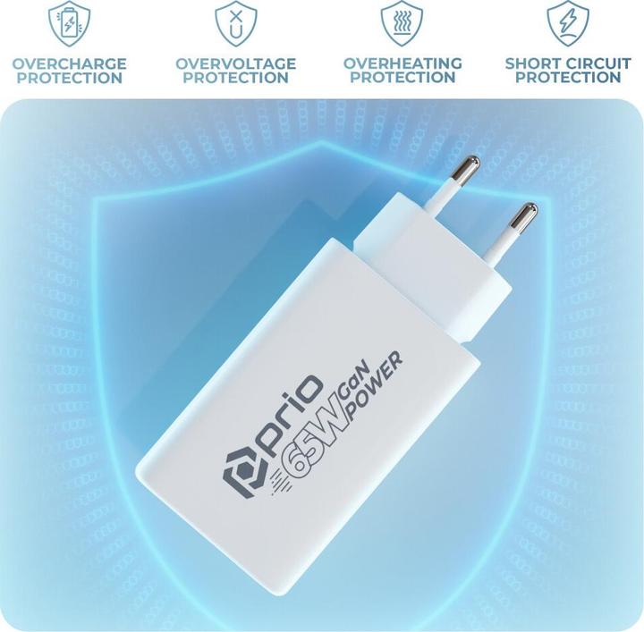 Immagine prodotto prio Caricabatterie da parete (65 W)