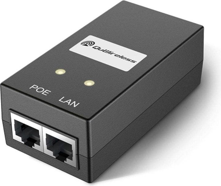 Produktbild Teltonika PoE Injector QuPSU P248E Passiv POE 24V, 0.8A (Passive 24V PoE-in, 19 W)
