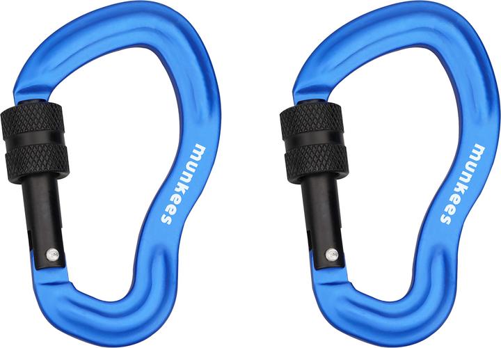 Immagine prodotto Munkees Karabiner mit Schraubverschluss "Ohr" 2er Pack
