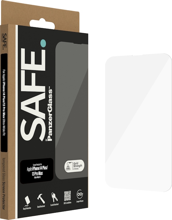 Actual product image PanzerGlass Case Friendly (1 Piece, Apple iPhone 13 Pro Max, Apple iPhone 14 Plus)