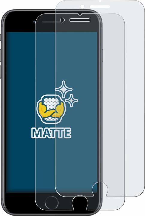 Produktbild BROTECT Entspiegelungs-Schutzfolie Displayschutz Matt (2 Stück, Apple iPhone 8 Plus)
