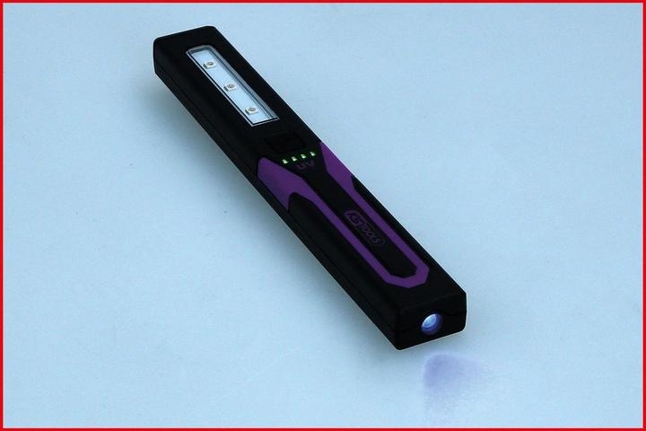 Actual product image KS Tools eQi UltimateBEAM UV-Lecksuchleuchte 365 Arbeitsleuchte