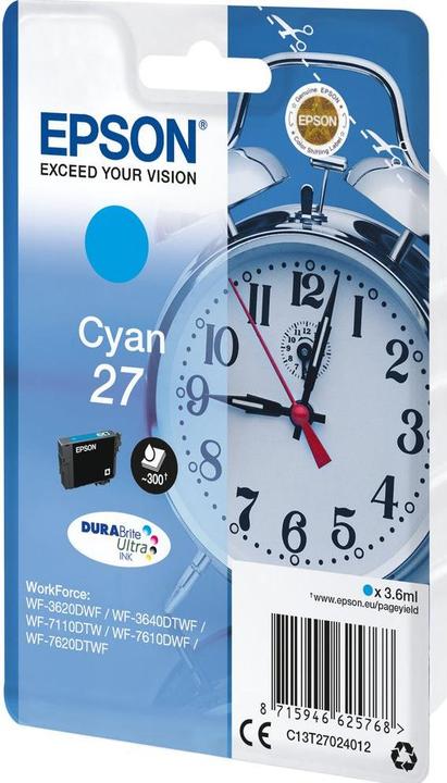 Produktbild Epson 27 DuraBrite Ultra (C)