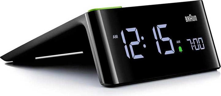 Braun BC16BEU VA digitale wekker met LCD-scherm