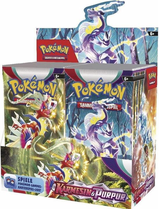 Produktbild Pokémon Pokemon KP01 Karmesin&Purpru Booster (Deutsch, Booster Pack)