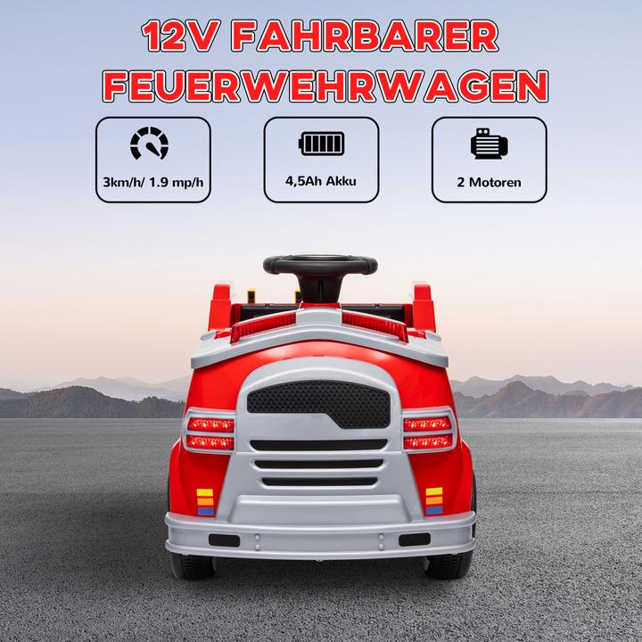 Immagine prodotto Aiyaplay Kinder Elektroauto Kunststoff, Stahl Rot (12 V)