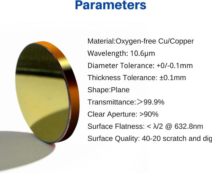 Immagine prodotto MCWlaser CO2 Laser Spiegel-Set