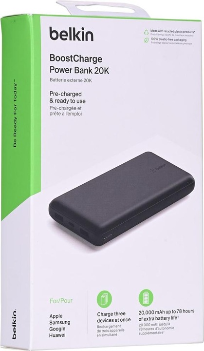 Actual product image Belkin Boost Charge (20000 mAh, 15 W, 74 Wh)