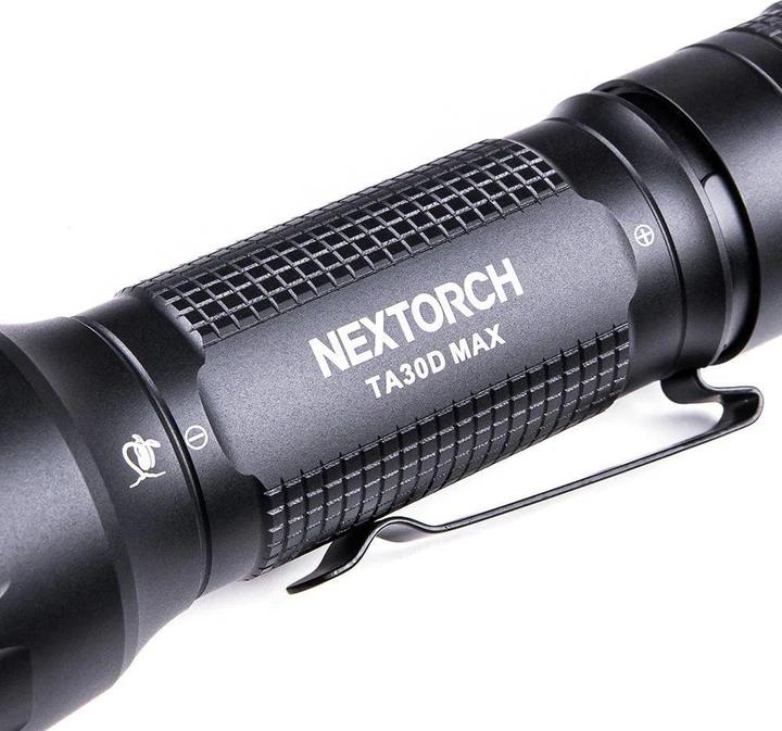 Produktbild Nextorch Taktische LED-Taschenlampe TA30D MAX, 4'000 Lumn (inkl. Akku) (15.30 cm, 4000 lm)