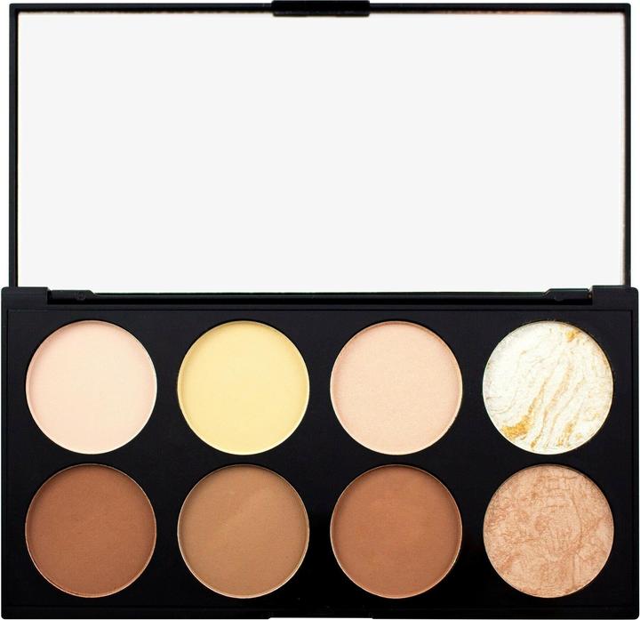 Produktbild Makeup Revolution Ultra Contour Palette Face modeling set 13g (Bronzer, Highlighter, 13 g)