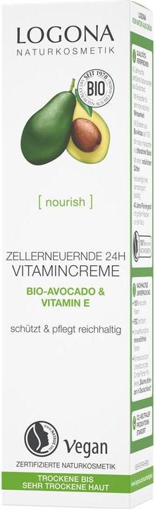 Actual product image Logona Face cream cell renewing (30 ml, 24h cream)