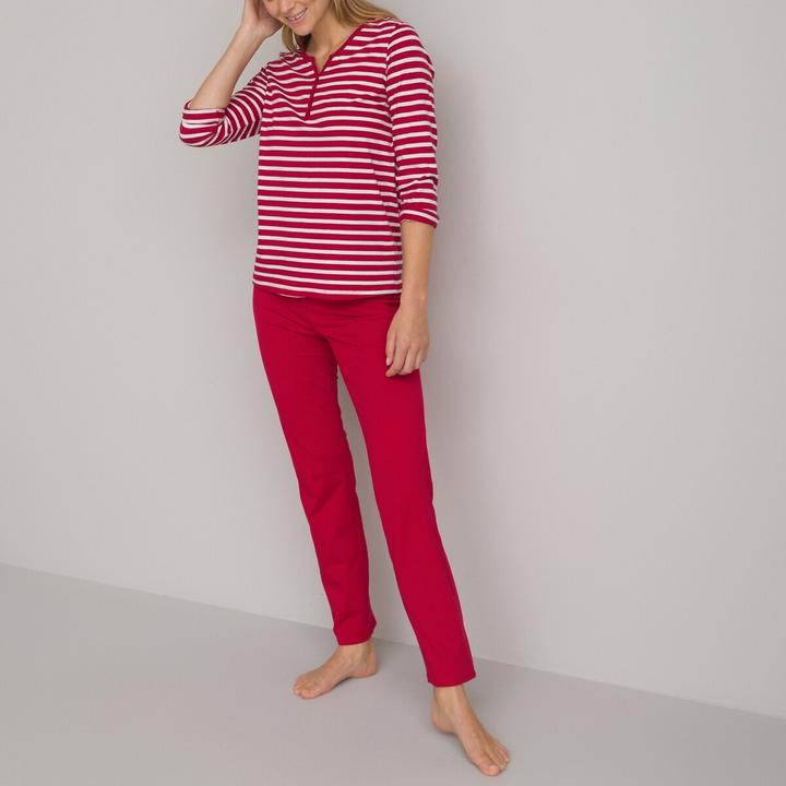 Image du produit La Redoute Collections Pyjama en jersey de coton (44, 46)