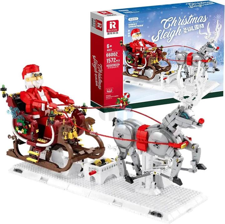 Actual product image ReoBrix Christmas sleigh