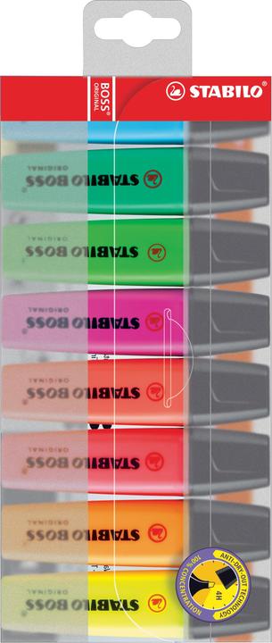 Produktbild STABILO Boss Original (Assortiert, 5 mm, 8 x)