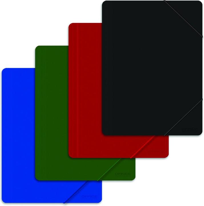 Actual product image Office Products elastic folder, pp, a4, 500 mic, assorted colours (A4)