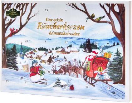 Actual product image Crottendorfer 2096 - Incense candle advent calendar, 24 pieces