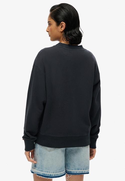 Immagine prodotto Superdry Lässiges Suika Sweatshirt mit Rundhalsausschnitt und Stickerei (XS)