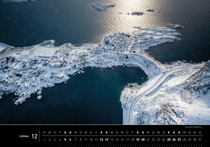 Actual product image Lofoten Premiumkalender 2026