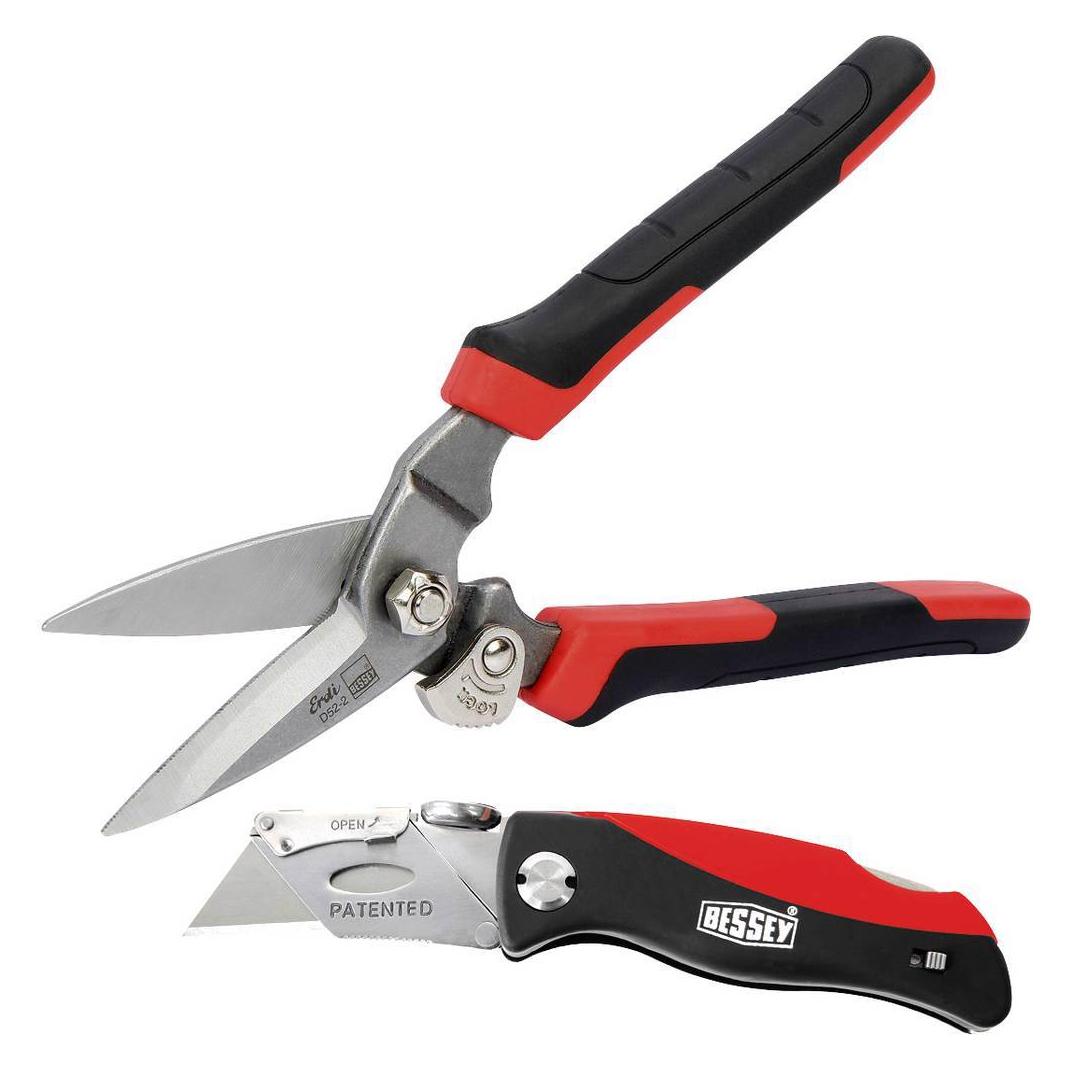 Bessey, Bankschroeven + Klemmen, Combischaar D52 2 + Knipmes Dbkph Eu