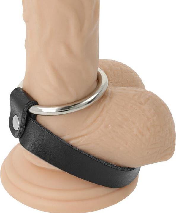 Actual product image Darkness Metal Ring For The Penis And Testicles