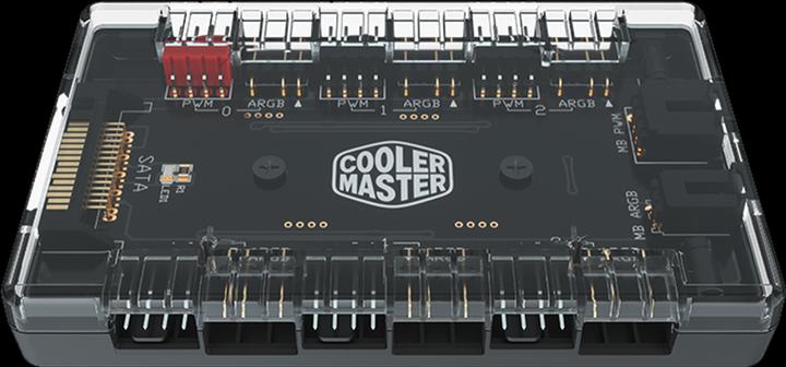 Actual product image Cooler Master MasterFan ARGB and PWM HUB