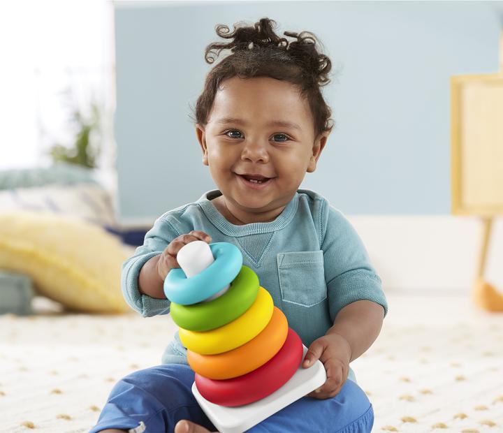 Actual product image Fisher-Price Eco colour ring pyramid