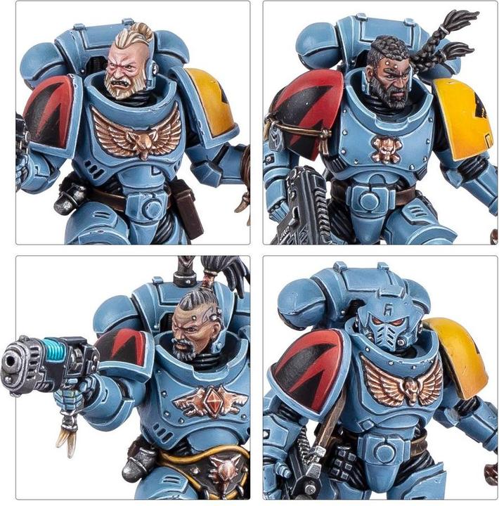 Actual product image Games Workshop Warhammer 40k - Space Wolves Chasseurs Gris (2025) (Plastic)