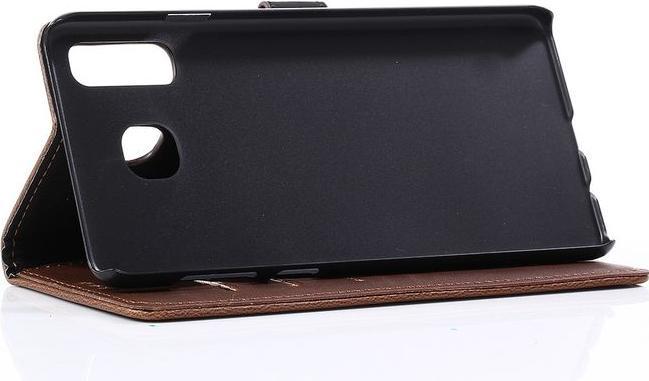 Actual product image MU Classic Crazy Horse IV Leather Bookcover Series (Samsung Galaxy A9)