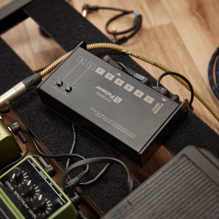 Image du produit Palmer Audio PWT 08 MK2 - Alimentation universelle pour pedalboard avec 8 sorties (Pédalier)