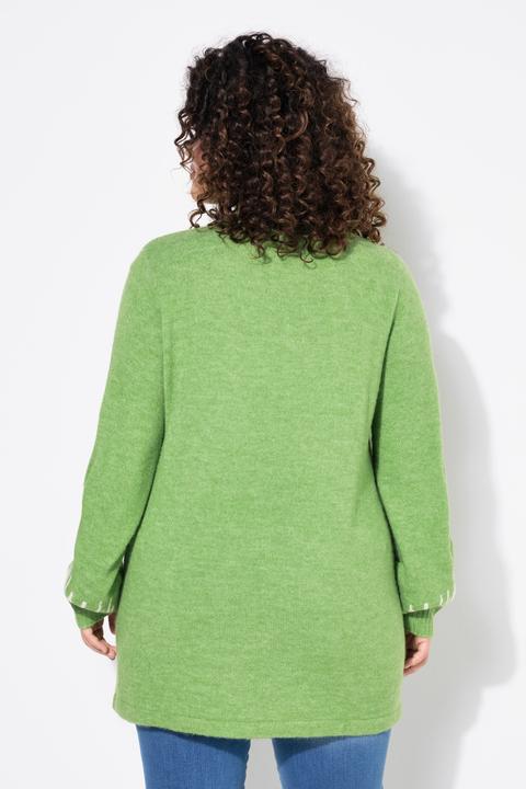 Produktbild Angel of Style Pullover, HAPPY-Statement, Ballon-Langarm (46, 48)