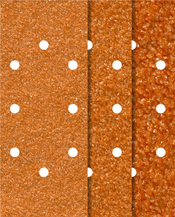 Produktbild wolfcraft 1 Schleifstreifen-Set 25-tlg. 93x230mm (120, 40, 80)