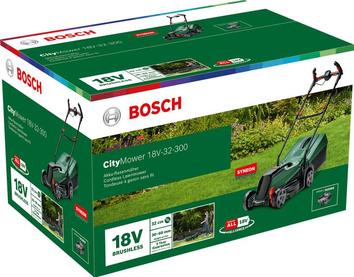 Image du produit Bosch Home & Garden CityMower 18V-32-300 (Fonctionnement sur batterie)