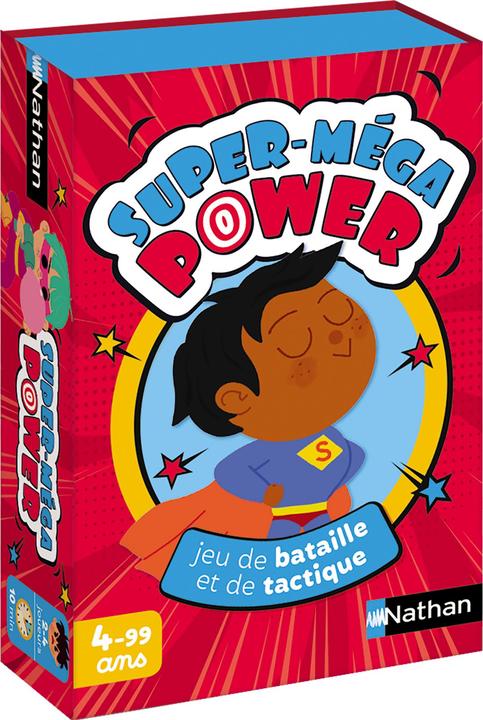 Nathan Jeu de cartes - Super - héros (Französisch, 2 - 4 Spieler)