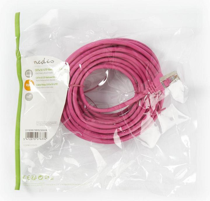 Actual product image Nedis Network cable (Cat5E, FTP, J45) (S/FTP, CAT5e, 7.50 m)