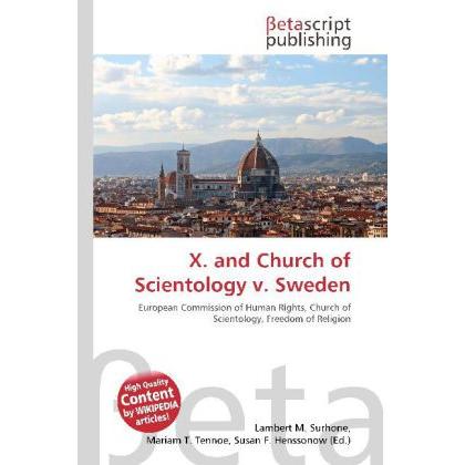 X. and Church of Scientology v. Sweden, Sachbücher