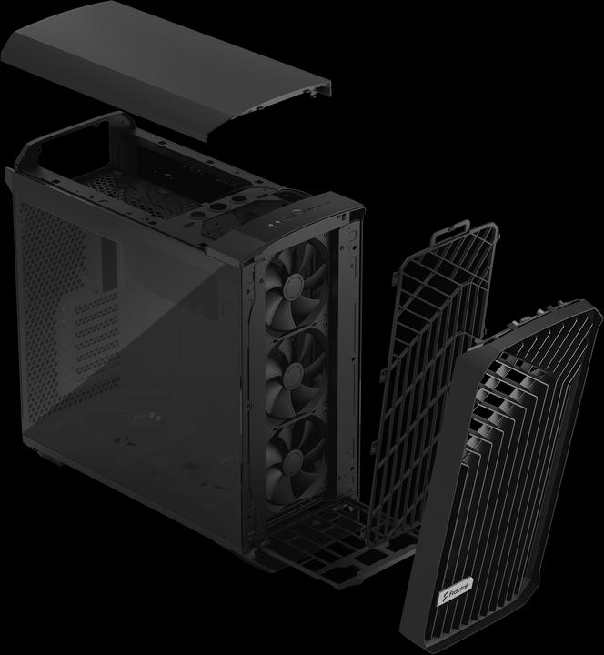 Produktbild Fractal Torrent Black TG Dark Tint (ATX, mATX, Mini-ITX, E-ATX, SSI EEB)