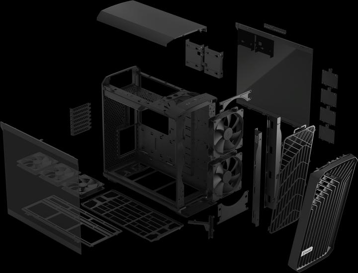Produktbild Fractal Torrent Black TG Dark Tint (ATX, mATX, Mini-ITX, E-ATX, SSI EEB)