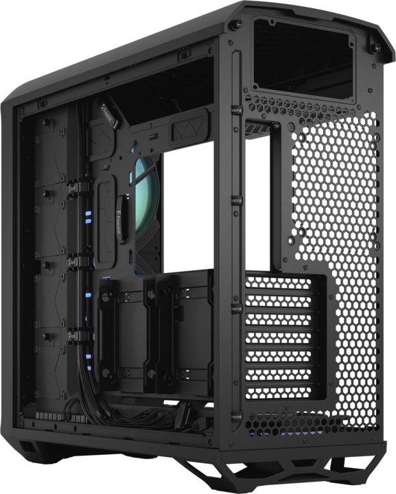 Actual product image Fractal Torrent RGB Black TG Light (ATX, E-ATX, mATX, ITX, SSI EEB, SSI CEB)