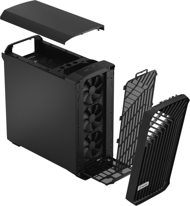 Image du produit Fractal Torrent noir solide (ATX, E-ATX, mATX, ITX, SSI EEB, SSI CEB)