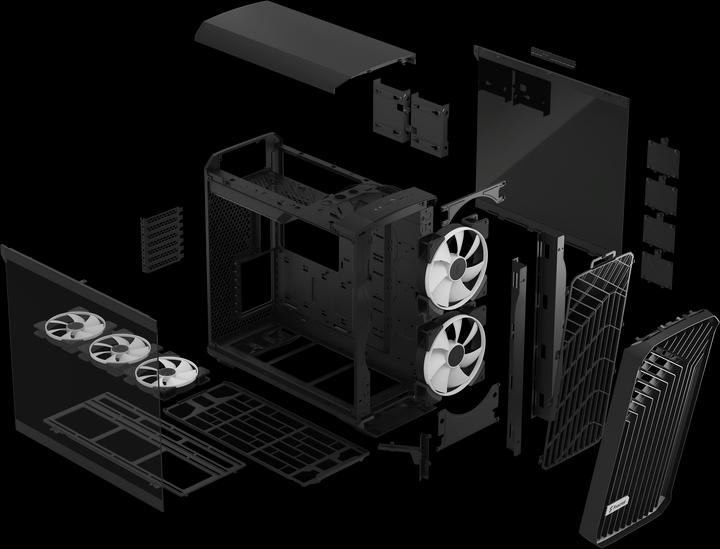 Image du produit Fractal Torrent RGB Noir TG Light (ATX, E-ATX, mATX, ITX, SSI EEB, SSI CEB)