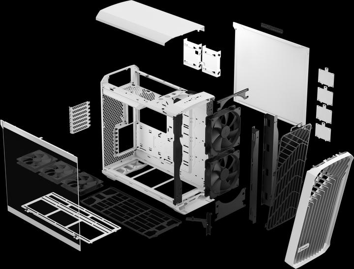 Actual product image Fractal Torrent White TG Clear (ATX)