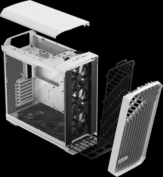 Actual product image Fractal Torrent White TG Clear (ATX)