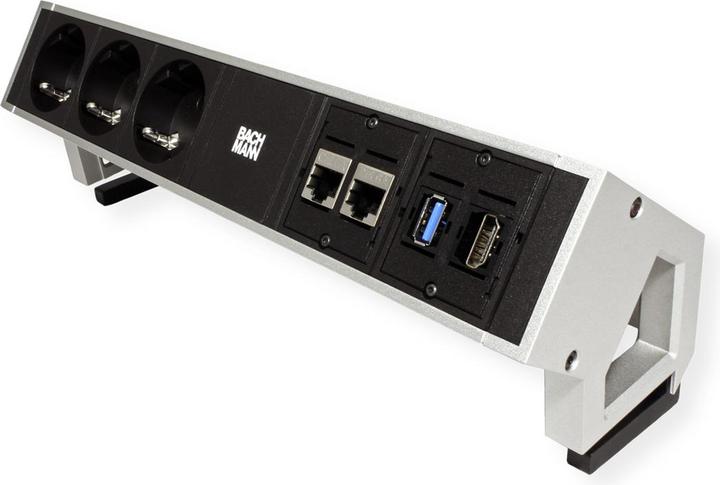 Actual product image Bachmann Desk 2 (7 x, USB, HDMI, RJ45, CEE 7/7, 1.50 m)